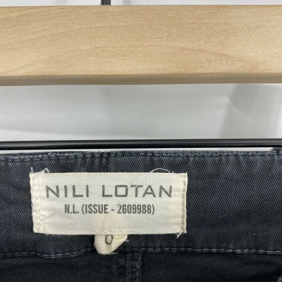 Nili Lotan Pants Bradley Buckle Ankle - Picture 4 of 8